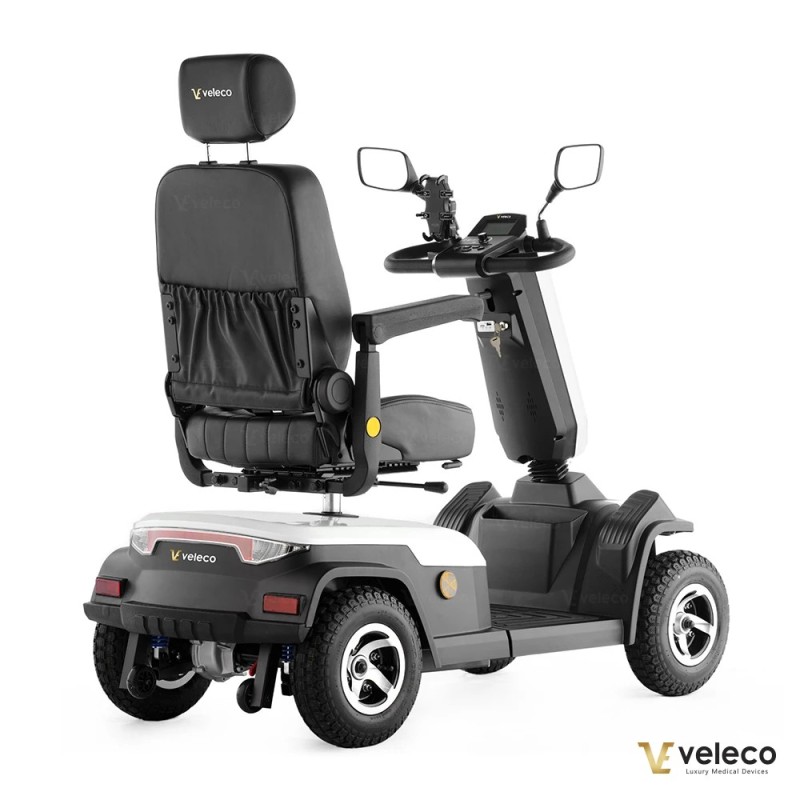 Veleco SHARPY: 4-kołowy skuter inwalidzki z fotelem kapitańskim
