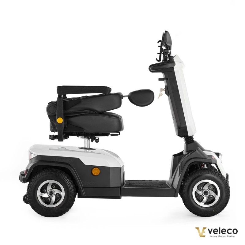 Veleco SHARPY: 4-kołowy skuter inwalidzki z fotelem kapitańskim