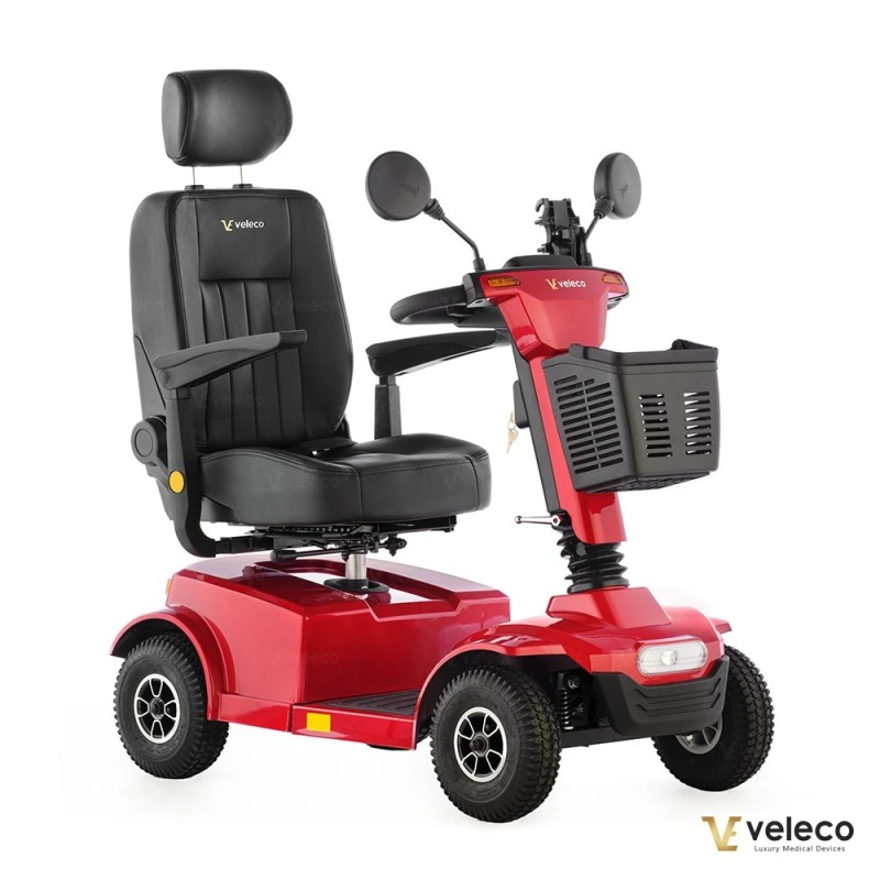 Veleco JUMPY: skuter inwalidzki z pełnym zawieszeniem