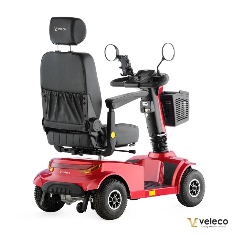 Veleco JUMPY: skuter inwalidzki z pełnym zawieszeniem