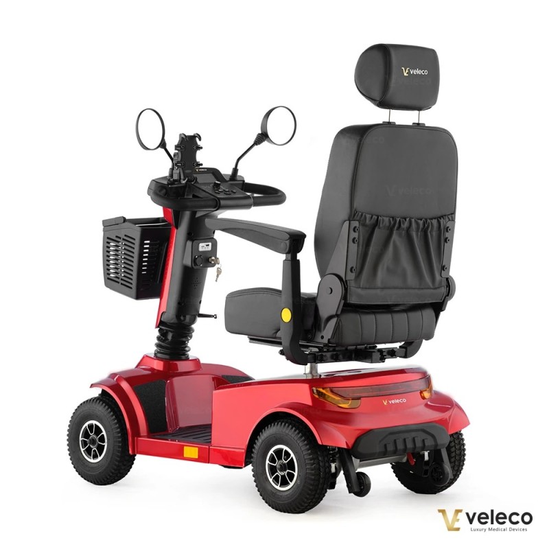 Veleco JUMPY: skuter inwalidzki z pełnym zawieszeniem
