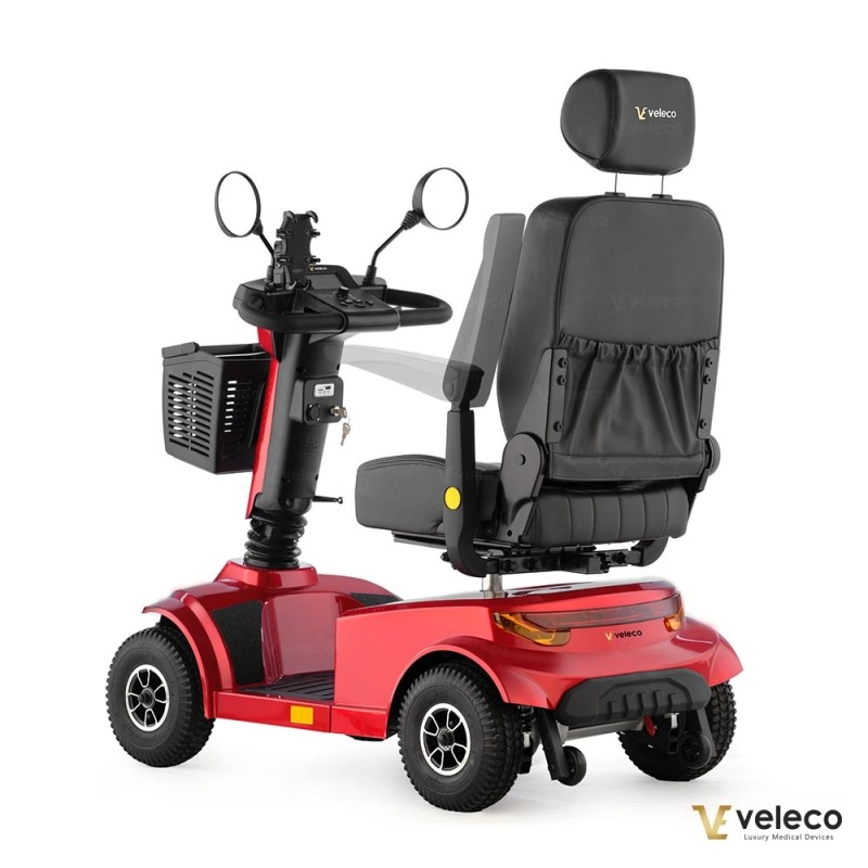 Veleco JUMPY: skuter inwalidzki z pełnym zawieszeniem