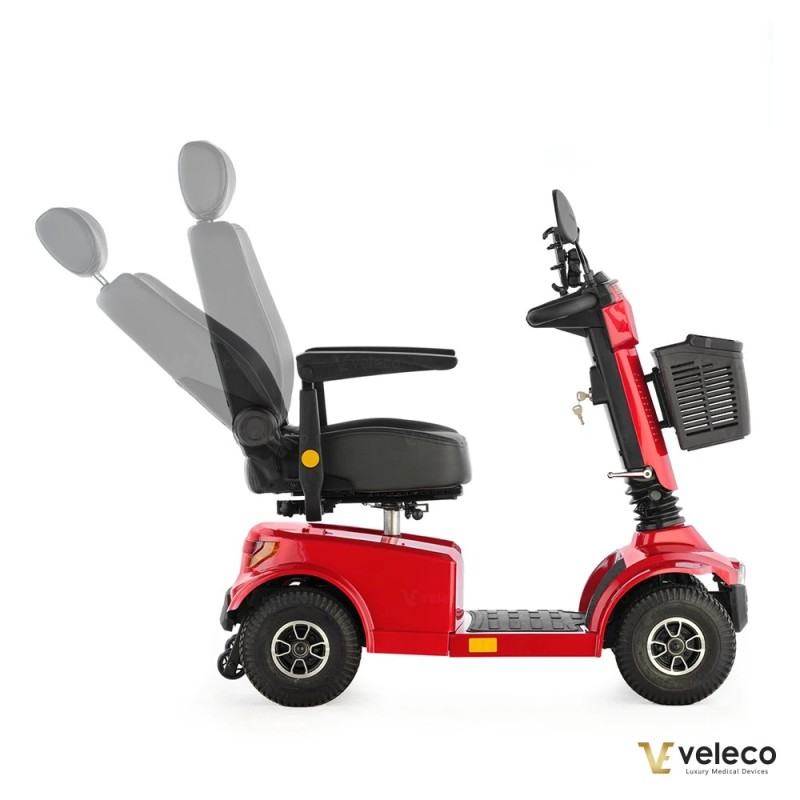 Veleco JUMPY: skuter inwalidzki z pełnym zawieszeniem