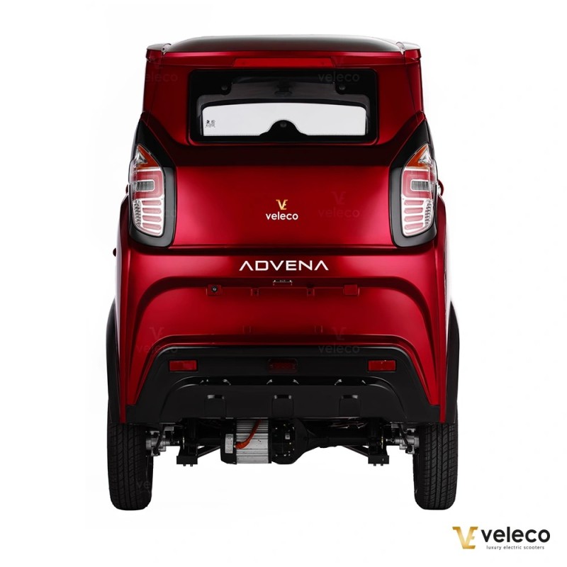 Veleco ADVENA: 2-osobowy zabudowany motorower mini samochód