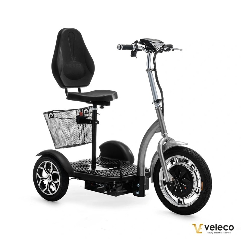 Veleco ZT16: kompaktowy, trójkołowy skuter inwalidzki