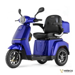 Veleco TURRIS: skuter inwalidzki z przyciskiem przyspieszającym
