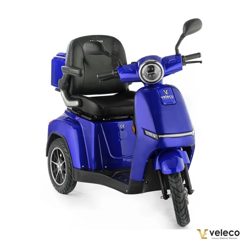 Veleco TURRIS: skuter inwalidzki z przyciskiem przyspieszającym
