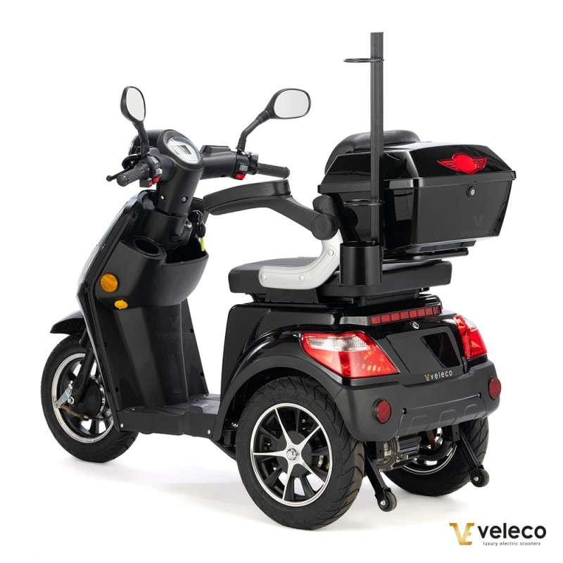 Veleco DRACO: 3-kołowy skuter inwalidzki z dodatkowym wyposażeniem