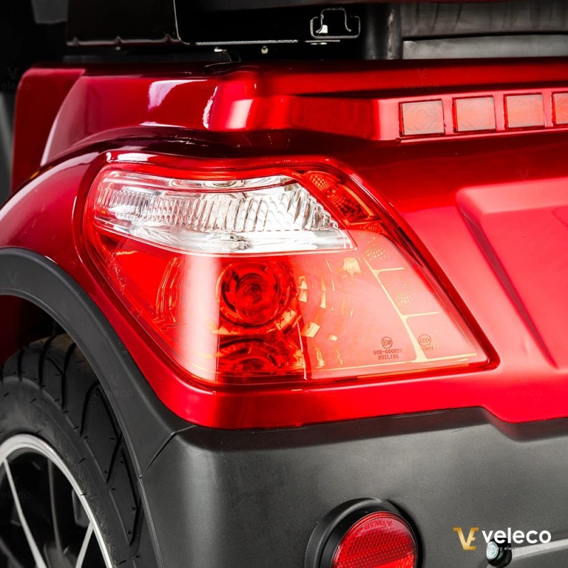 Veleco DRACO: 3-kołowy skuter inwalidzki z dodatkowym wyposażeniem