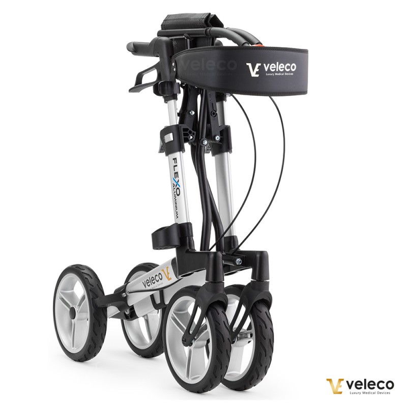 Veleco FLEXO Aluminium: lekki, składany balkonik rehabilitacyjny