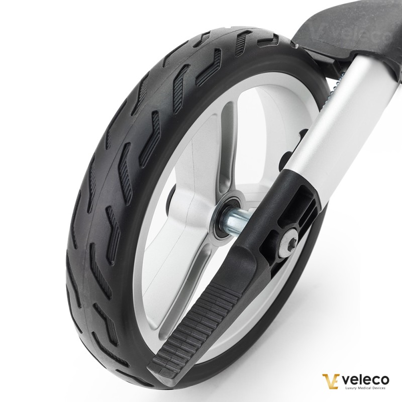 Veleco FLEXO Aluminium: lekki, składany balkonik rehabilitacyjny