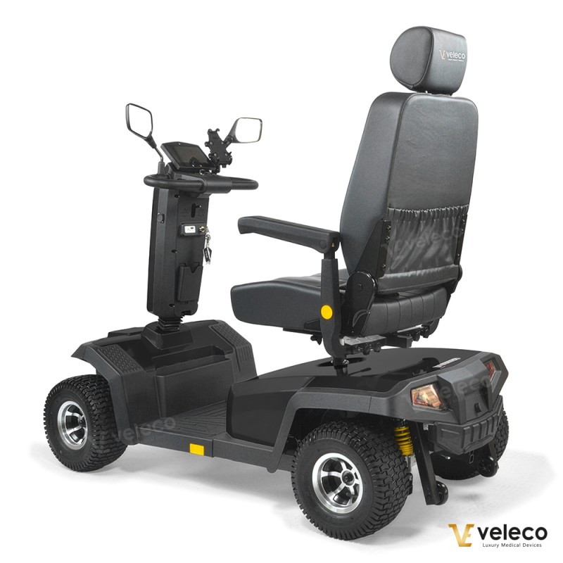 Veleco SHARPY PRO: terenowy skuter inwalidzki z uruchamianiem NFC