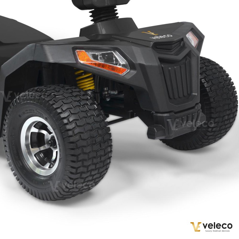 Veleco SHARPY PRO: terenowy skuter inwalidzki z uruchamianiem NFC