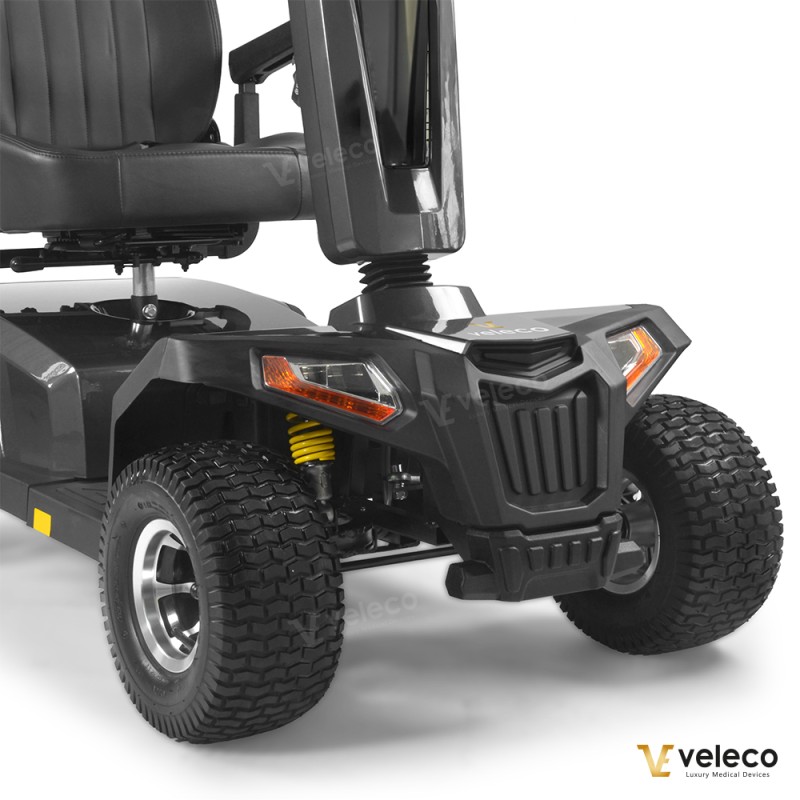 Veleco SHARPY PRO: terenowy skuter inwalidzki z uruchamianiem NFC