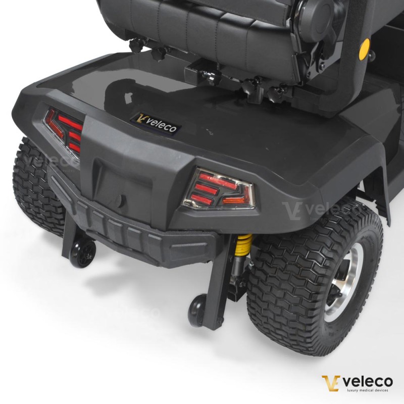 Veleco SHARPY PRO: terenowy skuter inwalidzki z uruchamianiem NFC