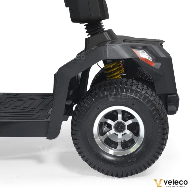 Veleco SHARPY PRO: terenowy skuter inwalidzki z uruchamianiem NFC
