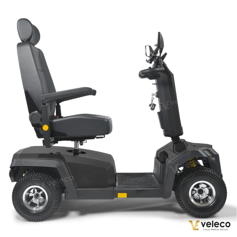 Veleco SHARPY PRO: terenowy skuter inwalidzki z uruchamianiem NFC