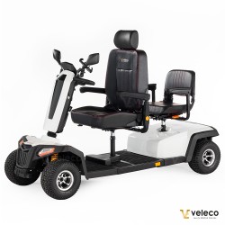 Veleco SHARPY TWIN: skuter inwalidzki z podwójnym siedzeniem