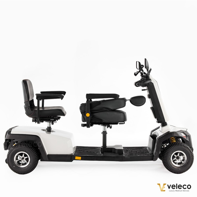 Veleco SHARPY TWIN: skuter inwalidzki z podwójnym siedzeniem