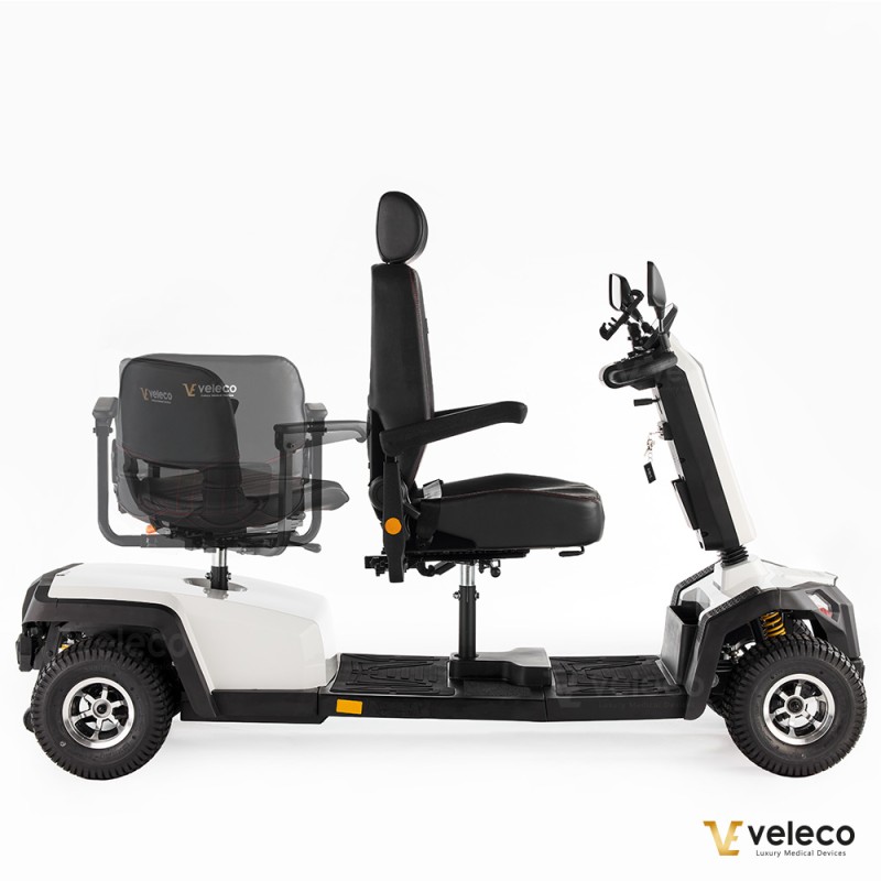 Veleco SHARPY TWIN: skuter inwalidzki z podwójnym siedzeniem