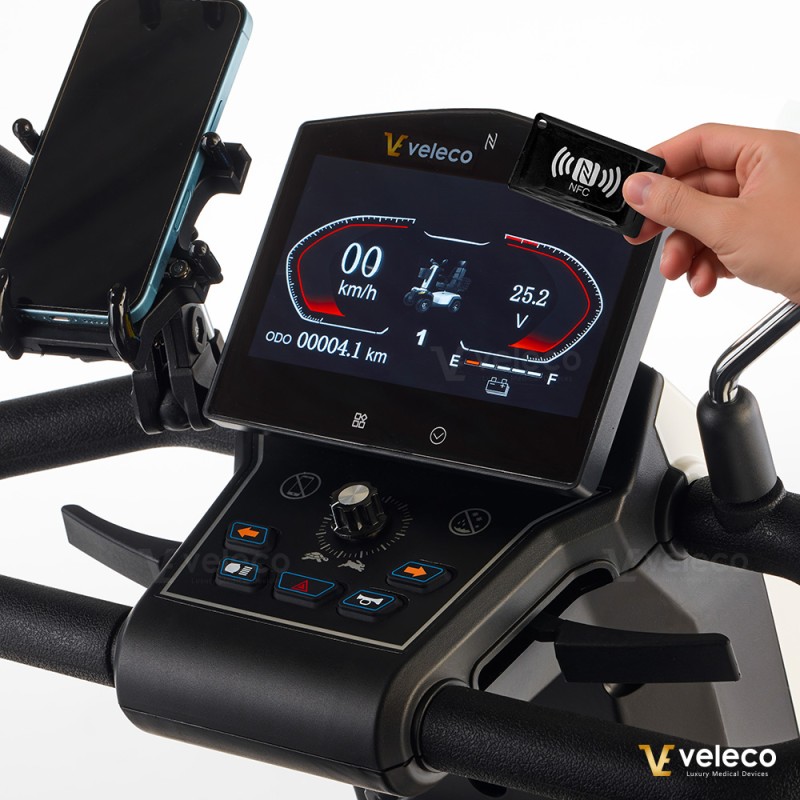 Veleco SHARPY TWIN: skuter inwalidzki z podwójnym siedzeniem